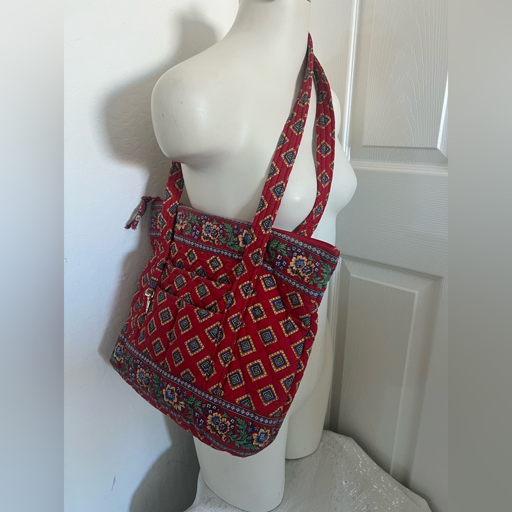 Vera Bradley Functional Multi-Pockets Shoulder/Hand Bag